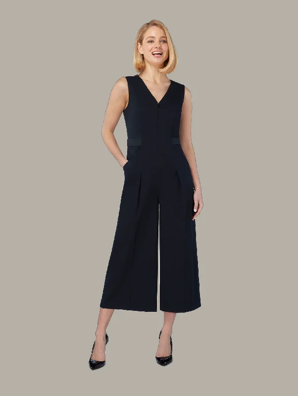 COLUMN | Tailored Crop-Legged Jumpsuit