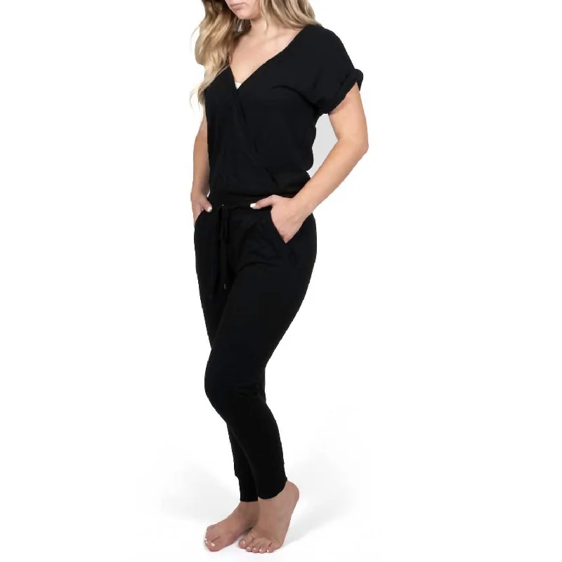 Dale Romper In Black