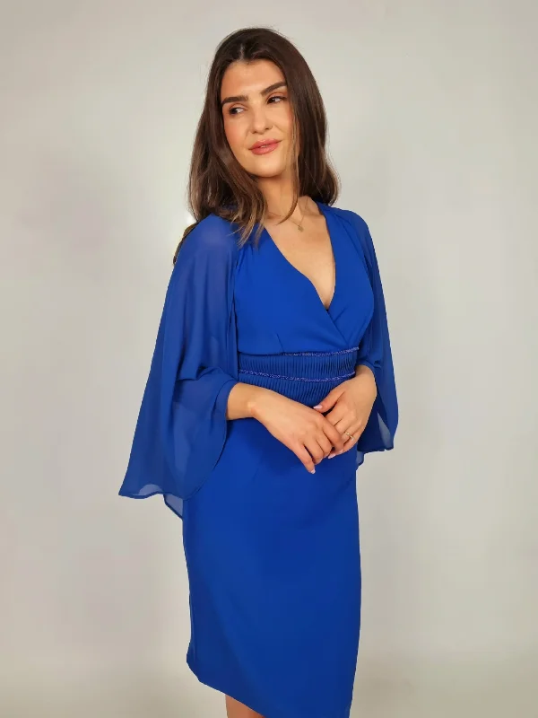 EDAS Galano Midnight Blue Perline Dress