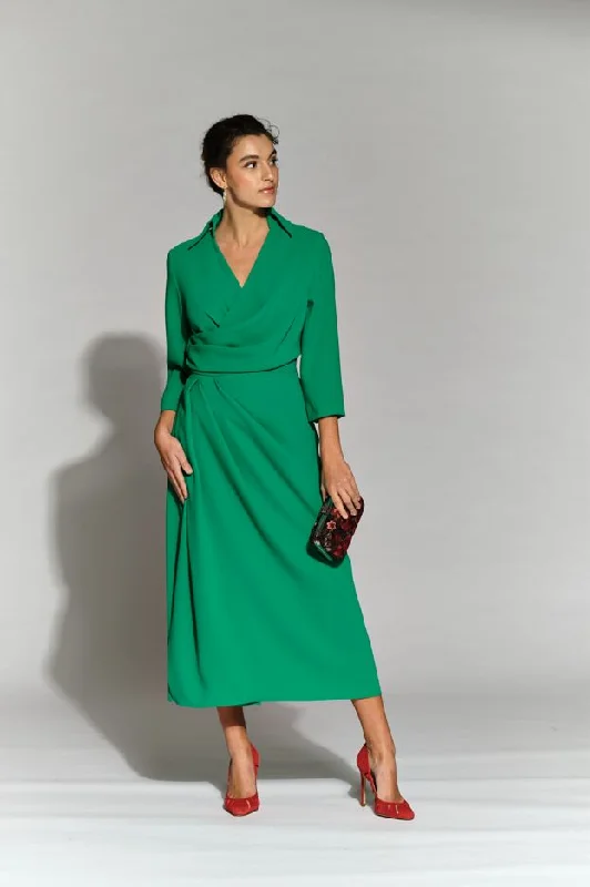 Moskada Green Capella Dress