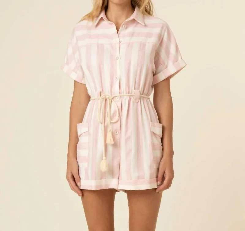 Natacha Romper In Rose