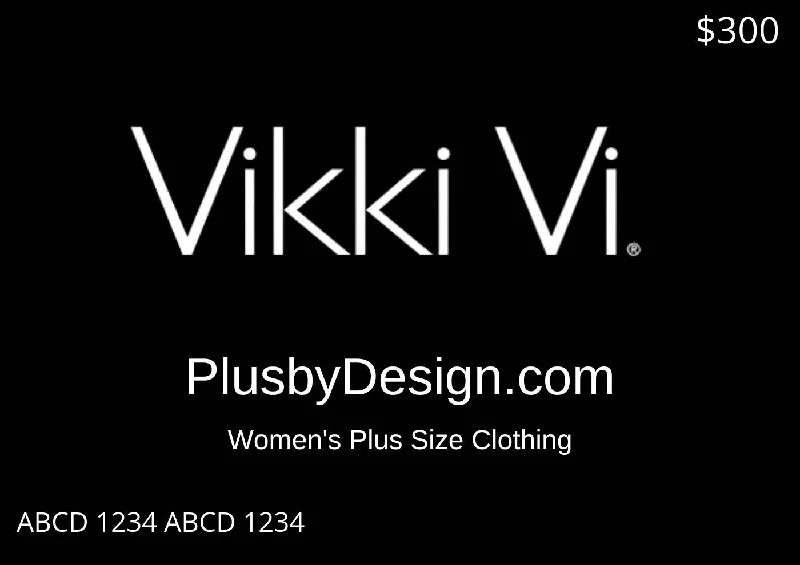 Vikki Vi $300 Gift Card