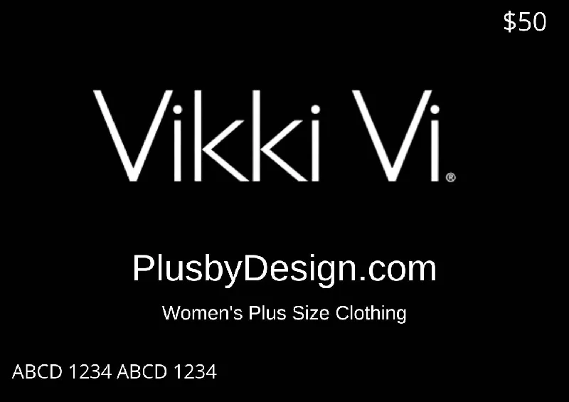 Vikki Vi $50 Gift Card