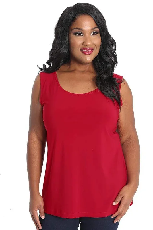 Vikki Vi Jersey Red Tank