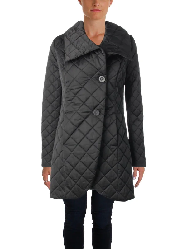 Charlotte Womens Fall Lightweight Quilted Coat