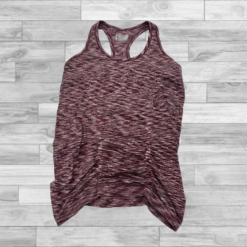 Athletic Tank Top By Athleta In Purple, Size: M