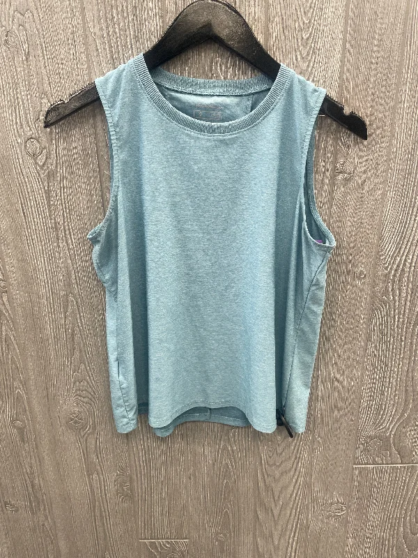 Athletic Tank Top By Eddie Bauer In Blue, Size: Xs