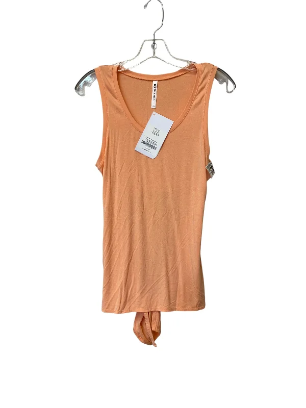 Athletic Tank Top By Fabletics In Orange, Size: S