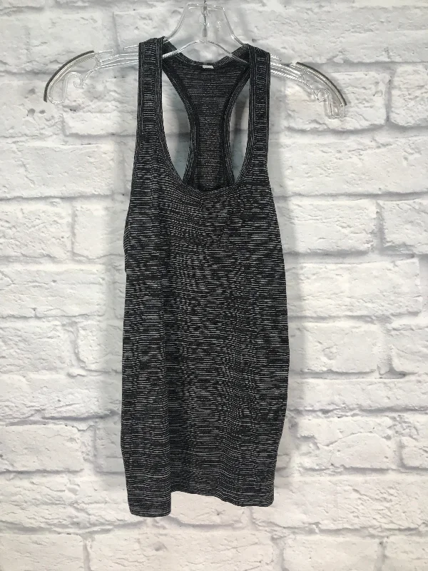 Athletic Tank Top By Lululemon In Grey, Size: S