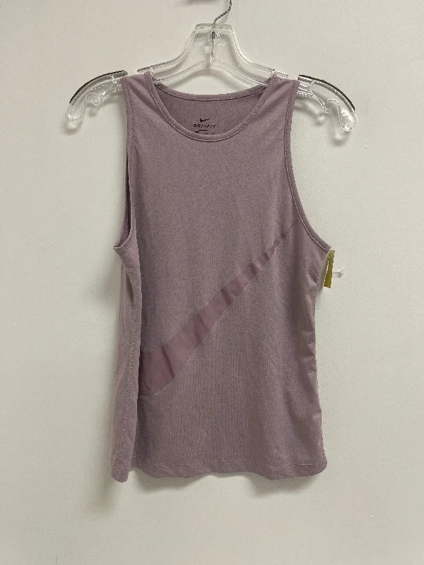 Athletic Tank Top By Nike In Purple, Size: Xs