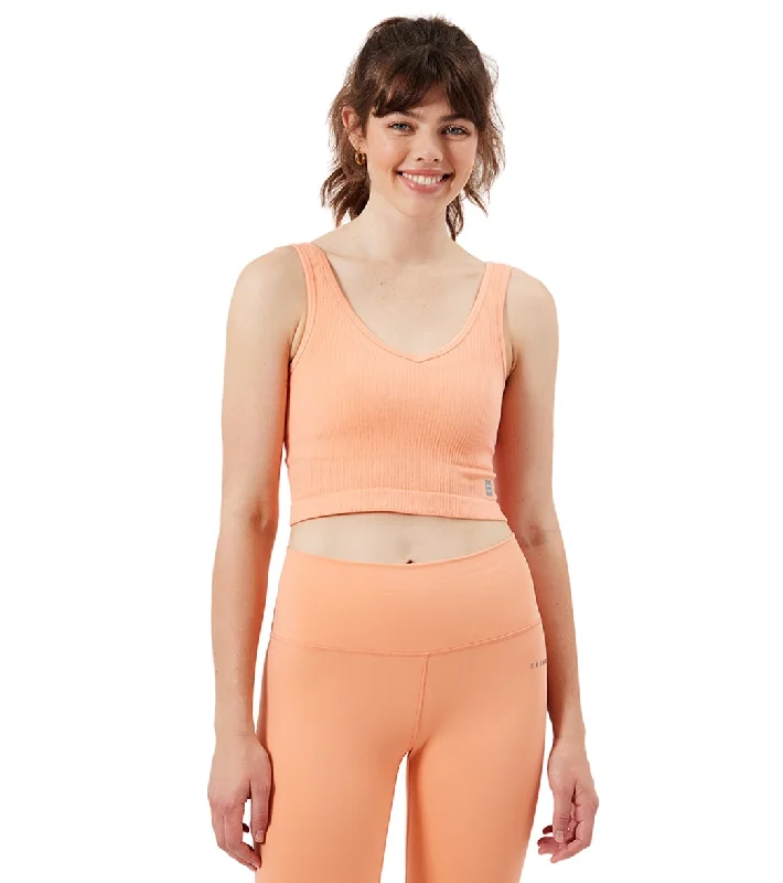 Cream Yoga Cindy Tank Top Papaya