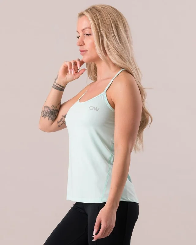 ICIW Spaghetti Tank Top - Mint