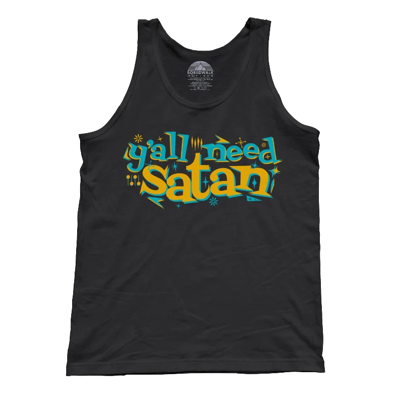 Unisex Y'all Need Satan Tank Top