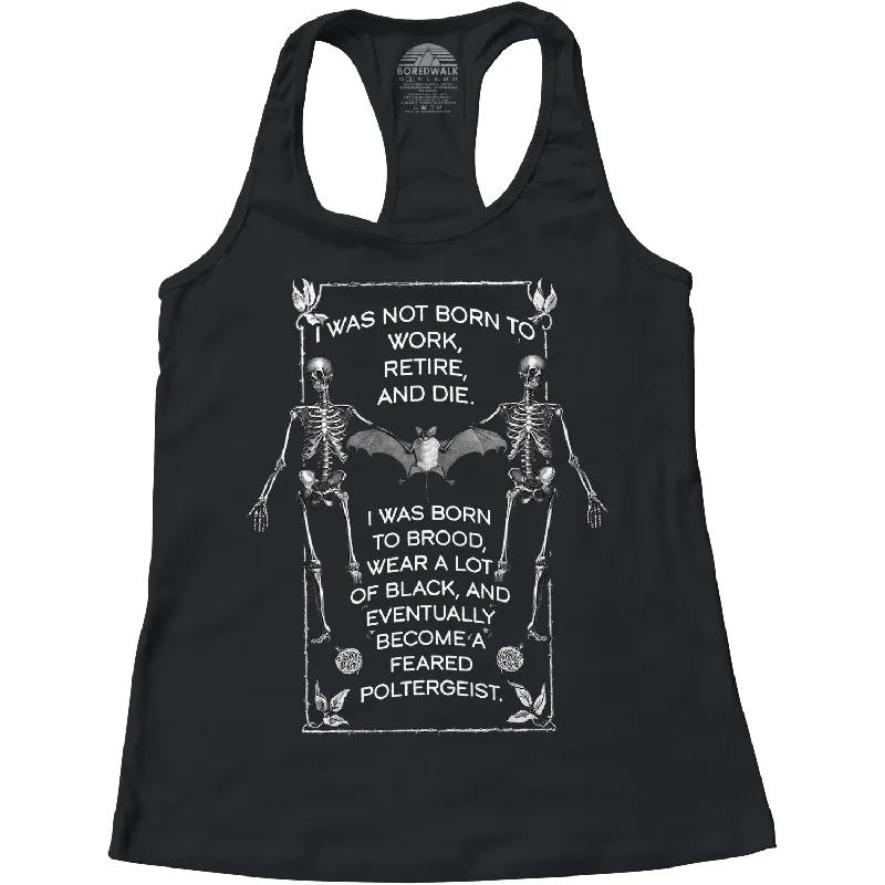 Women's Feared Poltergeist Racerback Tank Top