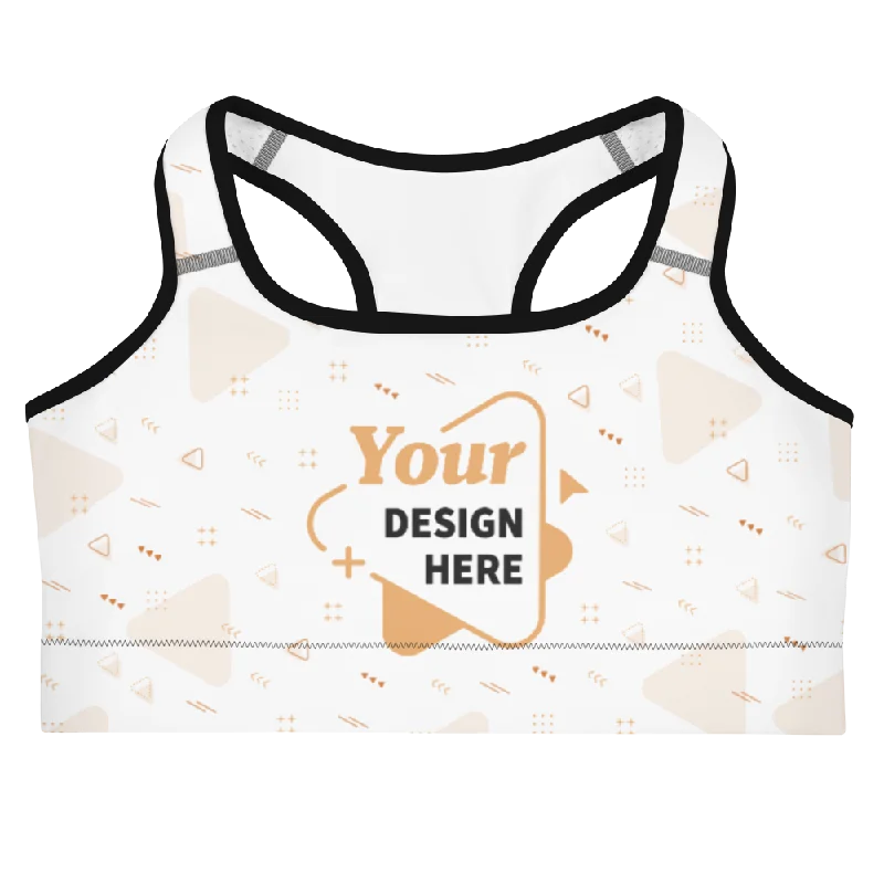 All-Over Print Sports Bra