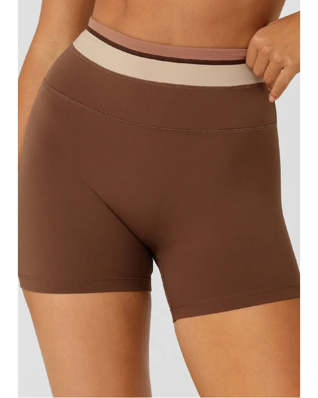 Lorna Jane Tone on Tone 12cm Bike Short - Neutral Multi