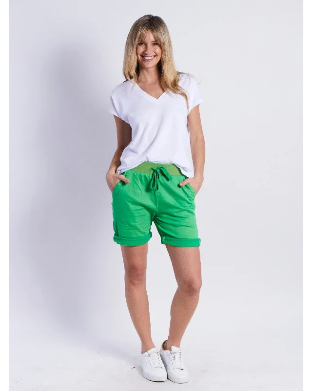 Monaco Jeans Riley Short - Green