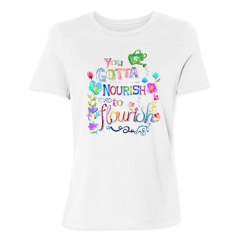 Nourish To Flourish Women's T-Shirt