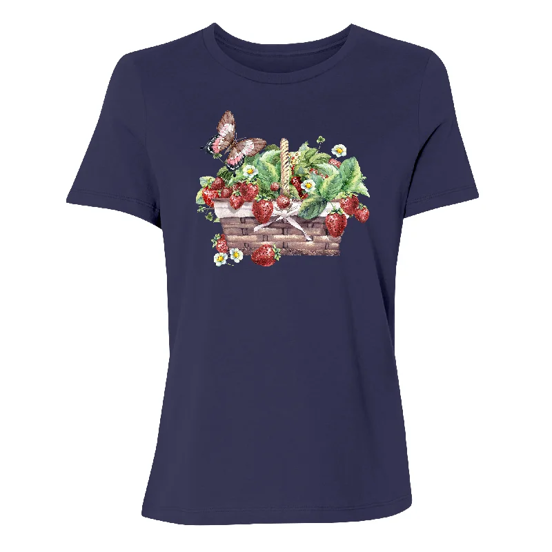 Strawberry Basket Women's T-Shirt