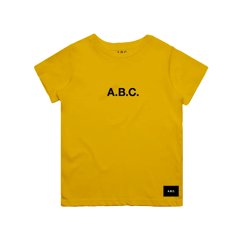 CORE TEE (YELLOW/BLACK)