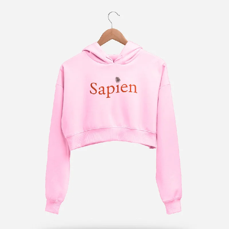 Sapien Crop Hoodie