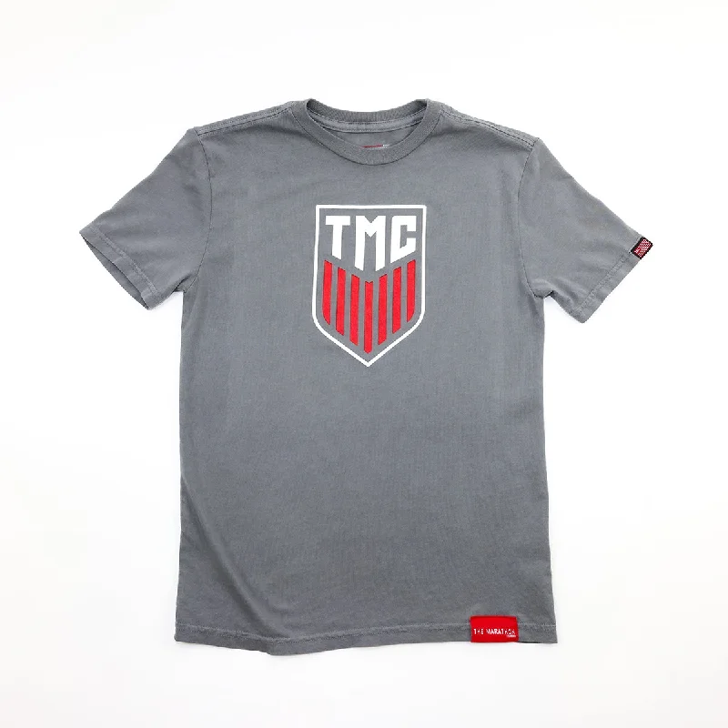 TMC Crest Kid's T-Shirt - Grey