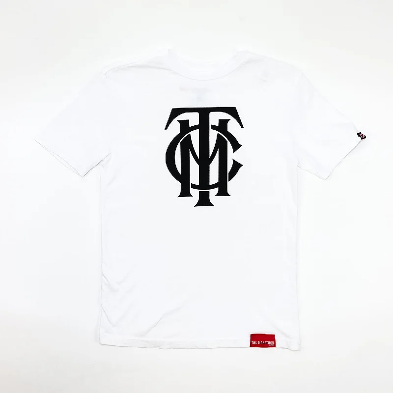 TMC Monogram Kid's T-Shirt - White/Black