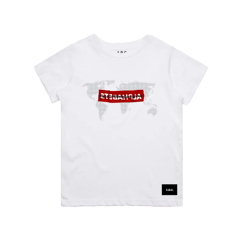 WORLD TOUR TEE (WHITE)